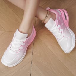 Sneaker Women Walking Shoes Womens Fashion Air Cushion Mesh Breathable Tennis Sport Shoes