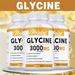 Glycine Supplement - Promotes Restful Sleep, Supports Cognitive Function, Emotional Balance and Neurological Health