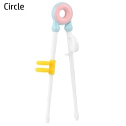 1 Pair Cartoon Animal Head Chopsticks Children Eating Training Chopsticks Baby Safty Learning Chopsticks Reusable Tableware
