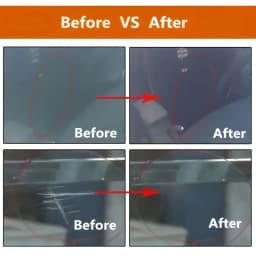 Glass Polishing Powder, Specially Designed to Repair Scratches, Enhance Clarity, Is Ideal for Vehicle Windows, Household Glass