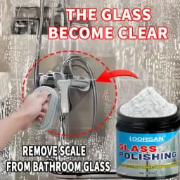 Glass Polishing Powder, Specially Designed to Repair Scratches, Enhance Clarity, Is Ideal for Vehicle Windows, Household Glass