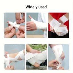 10Meters Sport Athletic Waterproof Cotton White Boxing Adhesive Tape Strain Injury Support Sport Binding Bandage