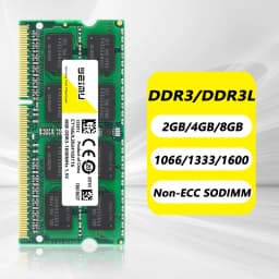 DDR3 DDR3L 4GB 8GB Laptop Memory Module Ram PC3 1.5V 1333 1600 1866Mhz PC3L 1.35V 8500 10600 12800 Sodimm Notebook Memoria Ram