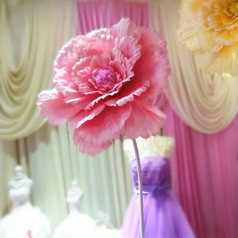40/50/60/80cm Large artificial flowers Peony Wedding background Decorative flower branches silk flowers wall for home decoration