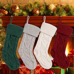 Christmas Stocking Personalized Christmas Knitted Stocking Gift Bag Hanging On The Bedhead/Christmastree Christmas Socks Pendant