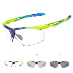 SCVCN Photochromic Cycling Glasses Men MTB Cycling Sunglasses Road Bike Glasses UV400 Bicycle Glasses Outdoor Sports Sunglasses