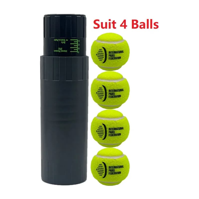 Tennis Ball Pressure Maintain Repair Container For Tennis Ball Presurizador Pelotas Padel Shape Pressurizer Saver Suit 4 Balls