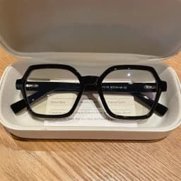 CLLOIO Ladies Trend Street Style Glasses Polygonal Gradual Change Frames Blue Light Filter Reading Glasses Customizable Myopia