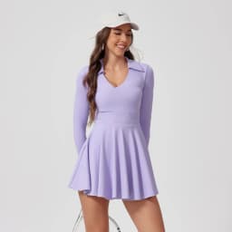 FUBEIKE Tennis Clothes Dress To Use With Tennis Skirt Woman Dresses Luxury Women 2024 Women's Golf Wear Exercise Yoga Clothing