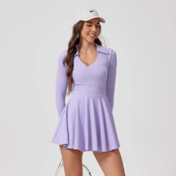 FUBEIKE Tennis Clothes Dress To Use With Tennis Skirt Woman Dresses Luxury Women 2024 Women's Golf Wear Exercise Yoga Clothing