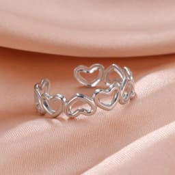 Skyrim Stainless Steel Women Rings Geometric Heart Aesthetic Adjustable Open Finger Ring Fashion Party Jewelry Gifts Wholesale