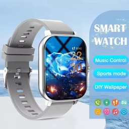Men Women Smart Watch 1.83''Waterproof Fitness Sports Watch Answer Call Sleep Sport Pedometer Information Alerts Smartwatch HT30