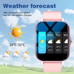 Men Women Smart Watch 1.83''Waterproof Fitness Sports Watch Answer Call Sleep Sport Pedometer Information Alerts Smartwatch HT30