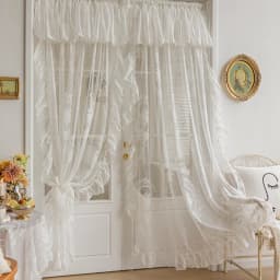French Rococo Vintage Lace Curtains For Bedroom Bay Window, Half Curtains, Korean Style Door Curtain,High-End Home Curtain Decor