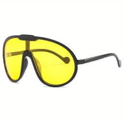 Protective Glasses Oversized Square Sunglasses Women Punk Fashion Large Frame Cycling Sun Glasses Men Gradient Shades UV400