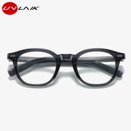 High Quality Spectacles Frame Unisex Ultralight TR90 Ellipse Rivet Glasses Frame High Definition Anti Blue Light Optical Eyewear