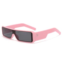 Trend Y2K Sunglasses Women Men Fashion Designer One Piece Small Square Hip Hop Punk Glasses Outdoor Driving Shades Eyewear UV400