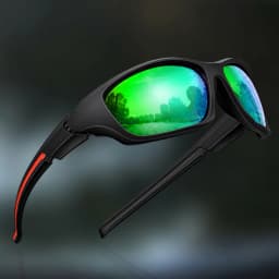 1_2pcs Advanced Cool Fantasy Polarized Surround Fashion Sunglasses,Men's and Women's Outdoor Sports,Cycling,Fishing,Hiking,Golf