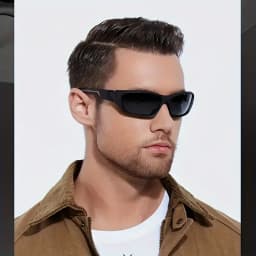 1_2pcs Advanced Cool Fantasy Polarized Surround Fashion Sunglasses,Men's and Women's Outdoor Sports,Cycling,Fishing,Hiking,Golf
