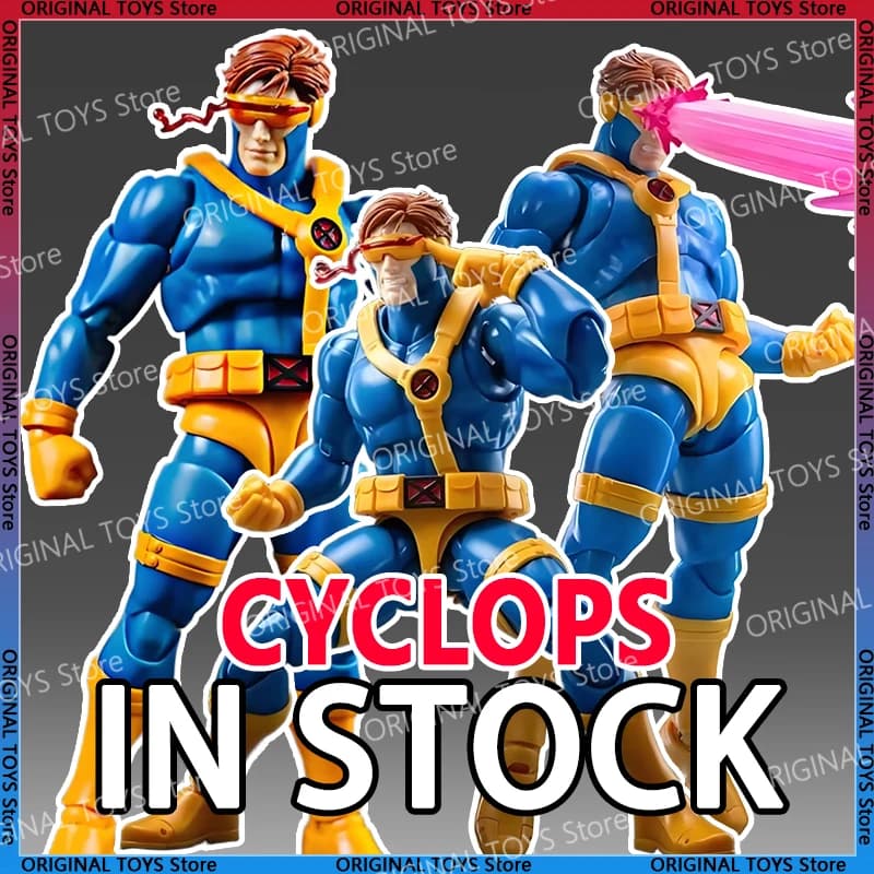 New Mustang Toyz Cyclops Scott Summers X-Men Action Figures Collectible Action Figure Anime Action Figures Toys