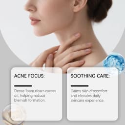 Body Cleansing Soap Gentle Anti Acne Exfoliating Facial & Body Cleanser Brightening Oil Control Soothing Skin Care Shower Soap