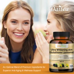 Liposome Glutathione with Vitamin C, Helps Detoxify, Whiten Skin, and Antioxidant, Anti-aging