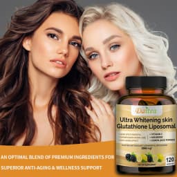 Liposome Glutathione with Vitamin C, Helps Detoxify, Whiten Skin, and Antioxidant, Anti-aging