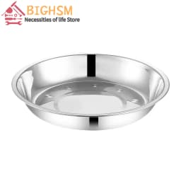 1/5PCS Pet Feeding Bowl Cat Food Bowl Dog Bowl Rabbit Bowl Pet Tray Stainless Steel Thick Soup Bowl Multi-Purpose Rice Bowl Tray