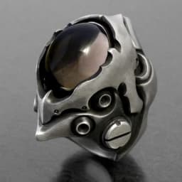 Domineering Tiger Eye Stone Rings Irregular Special-shaped Goth Punk Rings Engagement Wedding Ring Party Jewelry Accessories