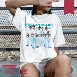Backstreet Boys Millennium Tour Music Vintage Tshirt Men Women Hipster Popular Tops Summer Fashion Streetwear Unisex Tees Gift