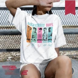 Backstreet Boys Millennium Tour Music Vintage Tshirt Men Women Hipster Popular Tops Summer Fashion Streetwear Unisex Tees Gift