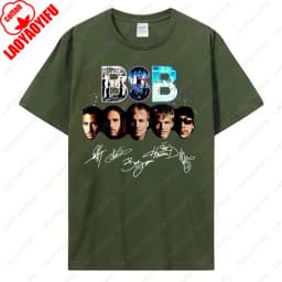 Backstreet Boys Millennium Tour Music Vintage Tshirt Men Women Hipster Popular Tops Summer Fashion Streetwear Unisex Tees Gift