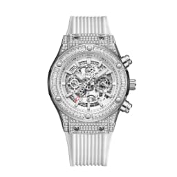 ONOLA Men's Skeleton Quartz Watch, Rhinestone Inlaid Case, Multifunctional Waterproof Sports Fashion Watch, A Gift For Men
