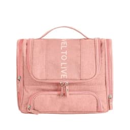 Waterproof Men Hanging Cosmetic Bag Travel Organizer Makeup Bag for Women Necessaries Make Up Case Wet Dry Wash Toiletry Bag