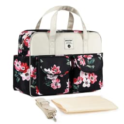 Insular Baby Diaper Bag Large Capacity Mommy Handbag Shoulder Bag Fashion Printing Outdoor Travel Mummy Stroller Nappy Bags