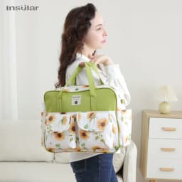 Insular Baby Diaper Bag Large Capacity Mommy Handbag Shoulder Bag Fashion Printing Outdoor Travel Mummy Stroller Nappy Bags