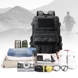 Outdoor Camping Backpack Tactical Travel Bags Climbing Hiking Trekking Mountaineering Shoulder Students Rucksack for Men Women