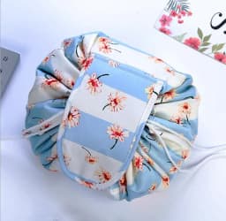 Women Travel Magic Pouch Drawstring Cosmetic Bag Organizer Lazy Make Up Cases Storage Bag Kit Box Tools Toiletry Beauty Case