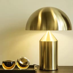 Nordic Luxury Mushroom Floor Lamp Italian Design Metal LED Eye Protection Standing Light for Bedroom Living Room High End Decor