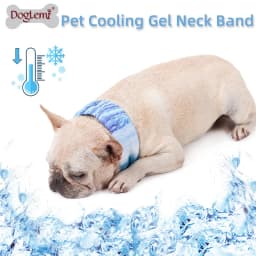 Dogs Ice Cool Neck Bandana Instant Cooling Pet Breathable Scarf Summer Ice Cooling Scarf Collar Prevent Heatstroke Pet Supplies