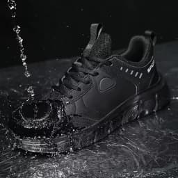 Men Hiking Shoes New Leather Windproof Lightweight Simple Versatile Jogging Male Sneakers Outdoor Non-Slip Wear Resistant Shoes