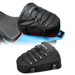 Universal Motorcycle Tail Bags PVC Waterproof Rear Seat Storage Bag for Sport Bike Touring Riding Outdoor Dry Travel Luggage Bag