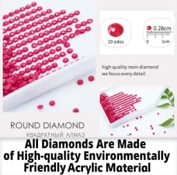 Resin Photo Custom Diamond Painting Print Colored Canvas Borders Symbol Stickers FD AB Crystal Full Drill 5D DIY Private Decor
