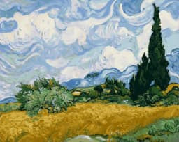 GATYZTORY Van Gogh Oil Painting By Numbers Scenery 60x75cm Paint By Numbers On Canvas Landscape Frameless Home Decor