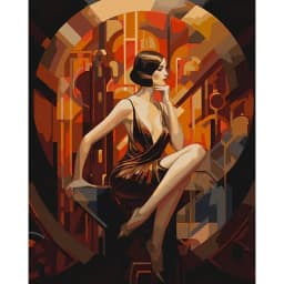 GATYZTORY Acrylic Painting By Numbers Handicrafts Girl Coloring By Numbers Wall Decor For Adults Artwork Diy Set Gift