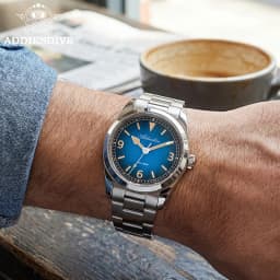 ADDIESDIV New Retro Men's Quartz Watch Sapphire Glass Japanese Movement 100m Waterproof Stainless Steel Night Light Watch AD2554