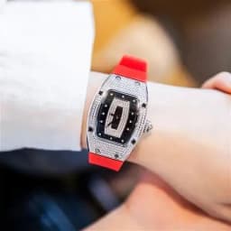 New Fashion Luxury Tonneau Watches For Woman Crystal Silicone Jelly Quartz Watch Students Gifts Reloj Mujer Ladies Wristwatches