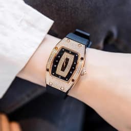 New Fashion Luxury Tonneau Watches For Woman Crystal Silicone Jelly Quartz Watch Students Gifts Reloj Mujer Ladies Wristwatches