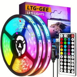 1M-40M Led Strip Lights with 44 Key Remote Control RGB Tape Led Wall Room for Home Bedroom Party Decor TV Backlight