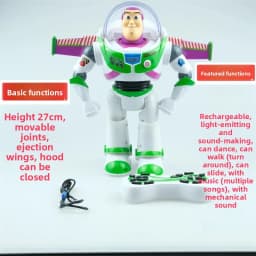 In Stock ToyStory5 40cm Woody Action Figures English Sound Character Doll Cloth Cowboy Movie Merchandise Collection Gifts